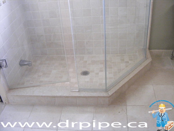 Installing shower drain after renovation
