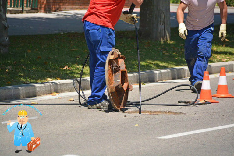 Drain Line Cleaning in Toronto with Dr. Pipe Drain and Plumbing.