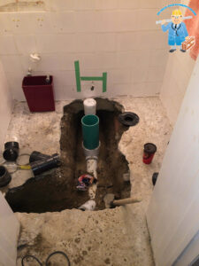 Full drain replacement inside