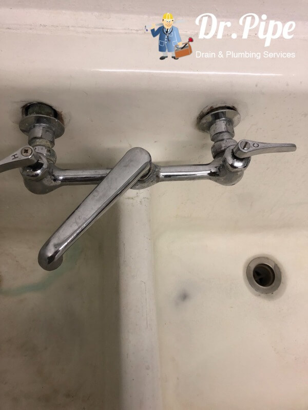 new laundry faucet installation