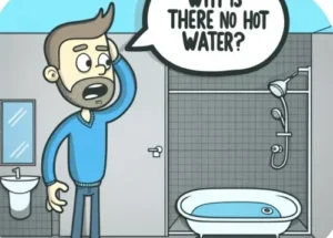 No hot water